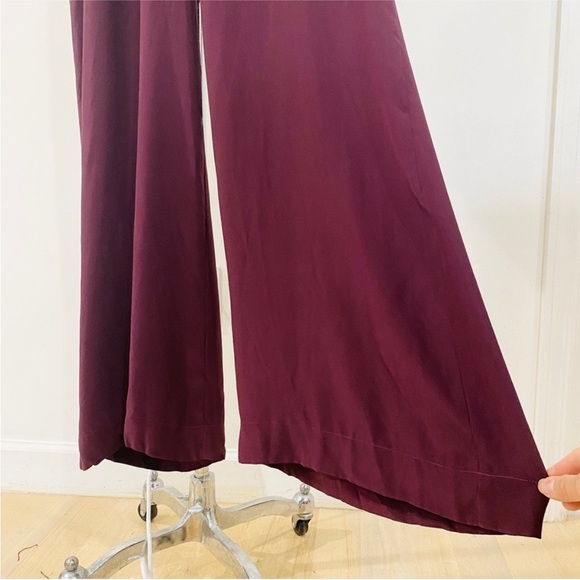 Yumi Kim jumpsuit in wine NWOT - Picture 4 of 14